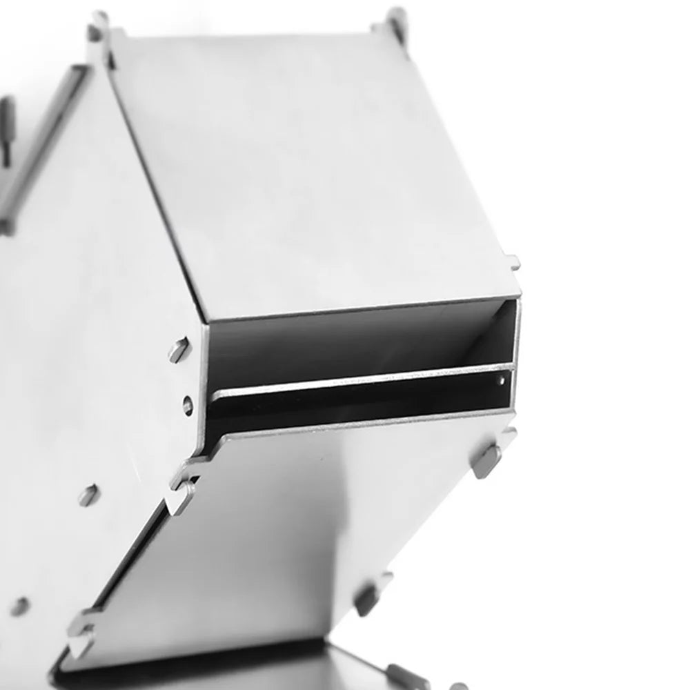 Portable Stainless Steel Wood Burning Rocket Stove F46034