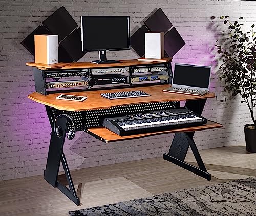Cherry Music Studio Desk Workstation with 3 x 4U Rack O53958