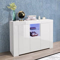 Kitchen Sideboard Cupboard with LED Light V292