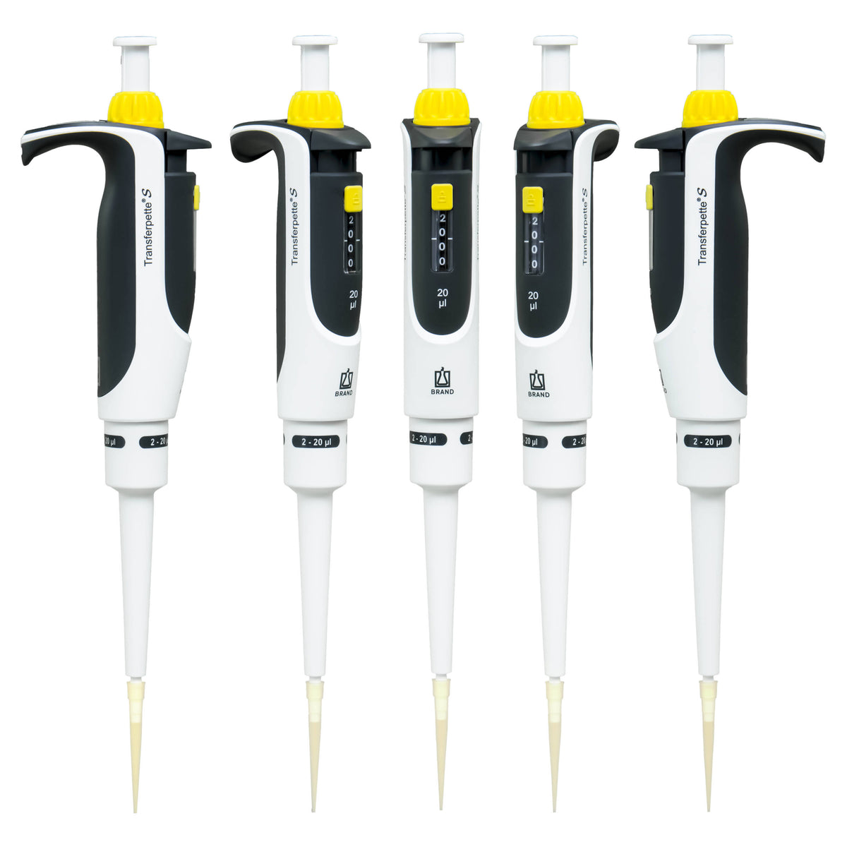 Single Channel Adjustable Volume Pipette 0.1-2.5ul D45840