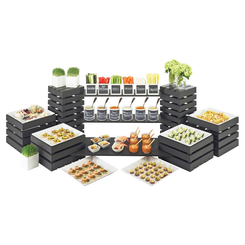 Bamboo Rectangular Riser Shelf Q89224