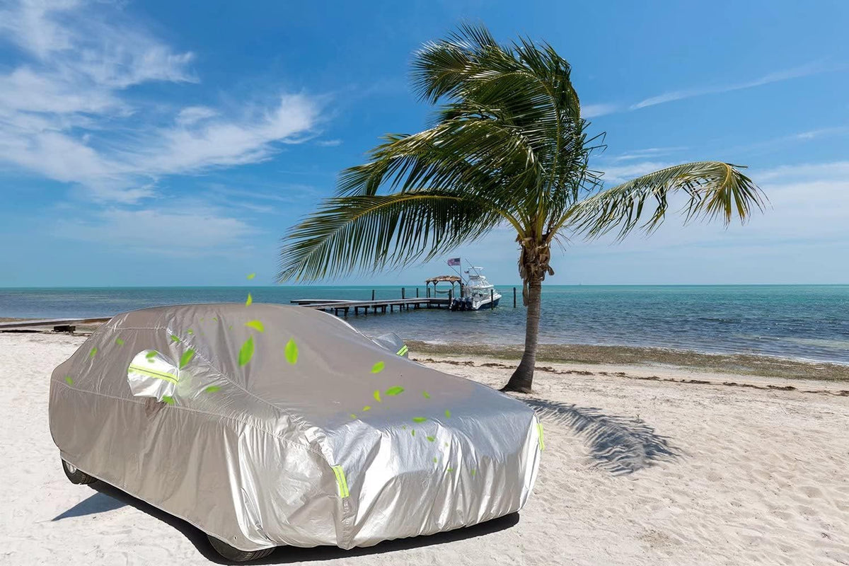 Waterproof 6 Layers Outdoor Full Exterior Car Cover M842