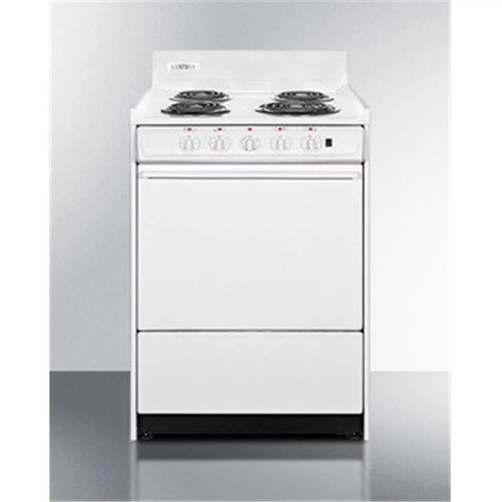 White 24 in. Electric Range X3556