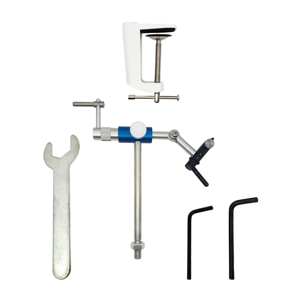 Rotary Fly Tying Vise with C Clamp and Steel Hardened Jaw E81461