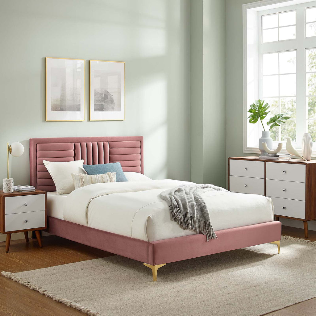King Platform Bed I78455
