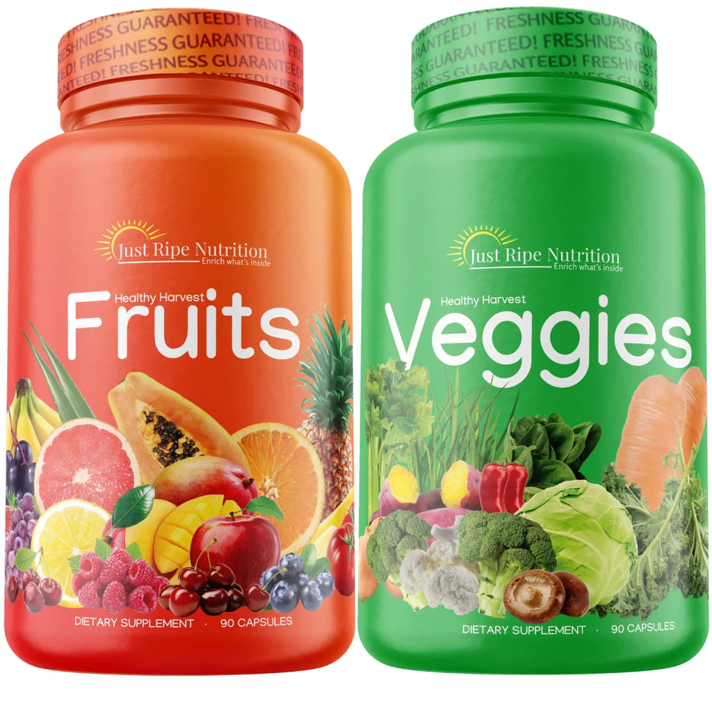 90 Fruit and 90 Veggie Caps Q3695