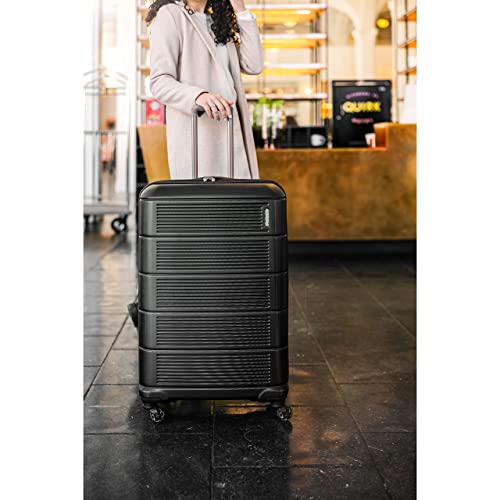 Purple Haze Expandable Hardside Carry-on Luggage with Spinner Wheels T903964