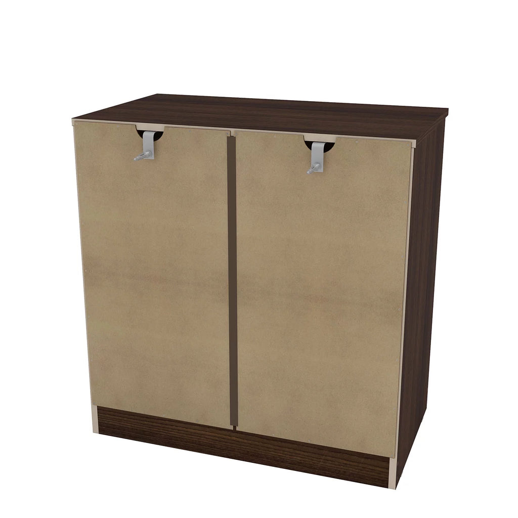 White 3 Drawer Wood Dresser D6342