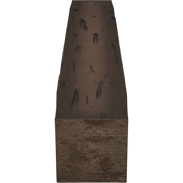 Natural Mahogany Faux Wood Fireplace Mantel X99449