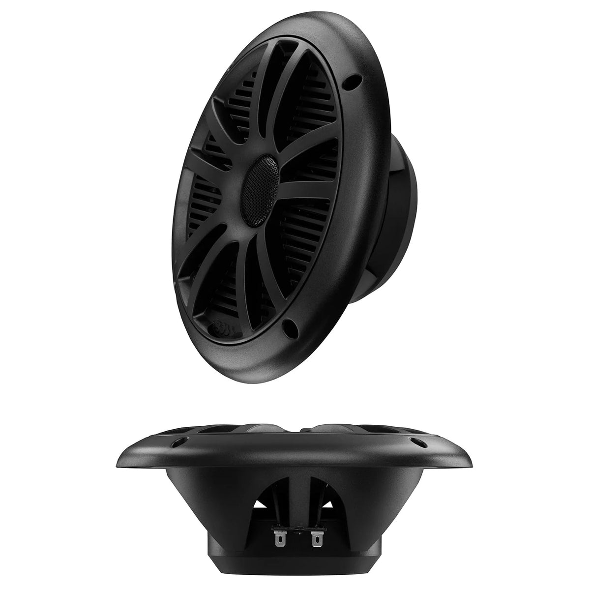 6.5 Dual Cone Marine Full Range Speakers - Black G494
