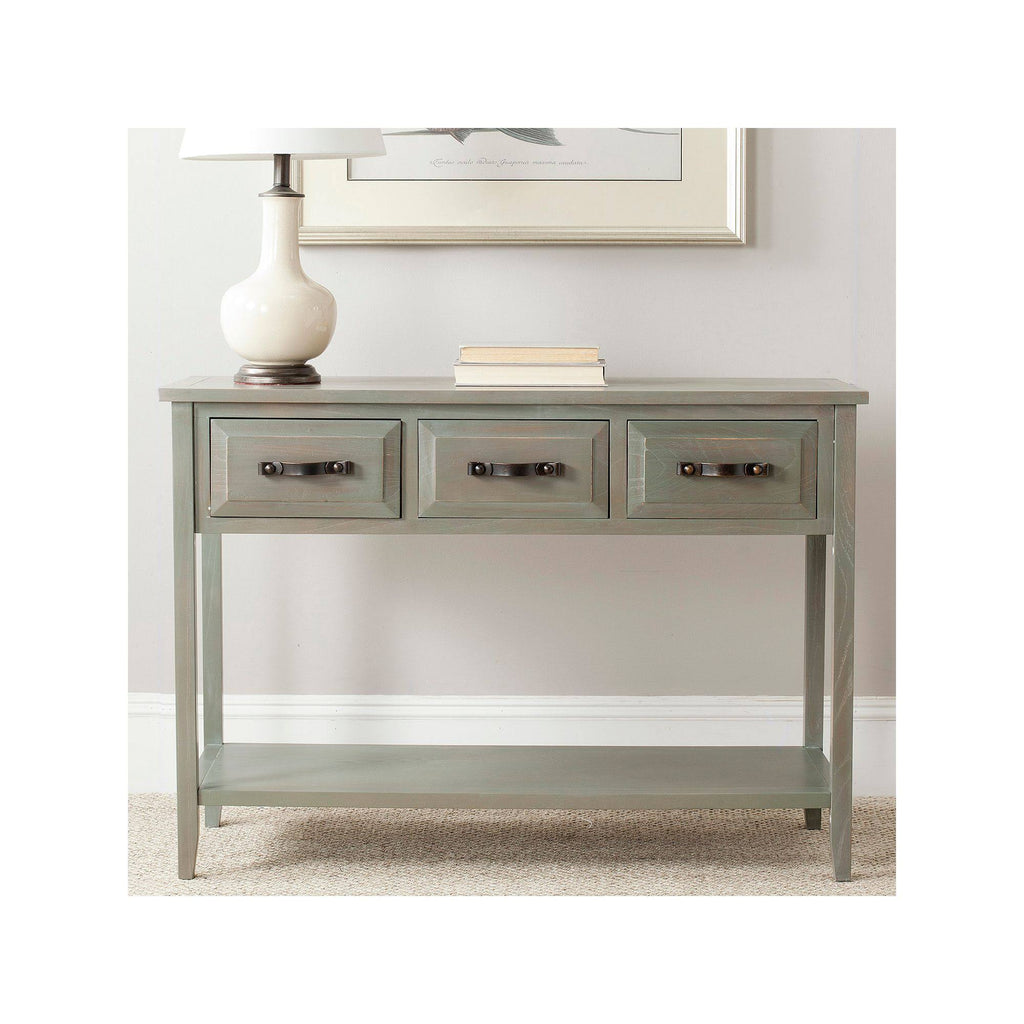 3 Drawer Console Table - French Grey R366