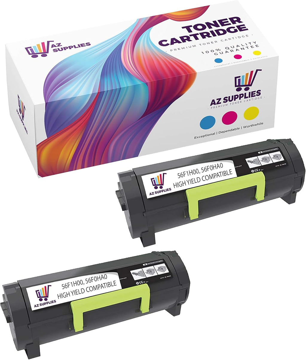 2 Packs HIGH Yield BLK Toner Cartridge B4078