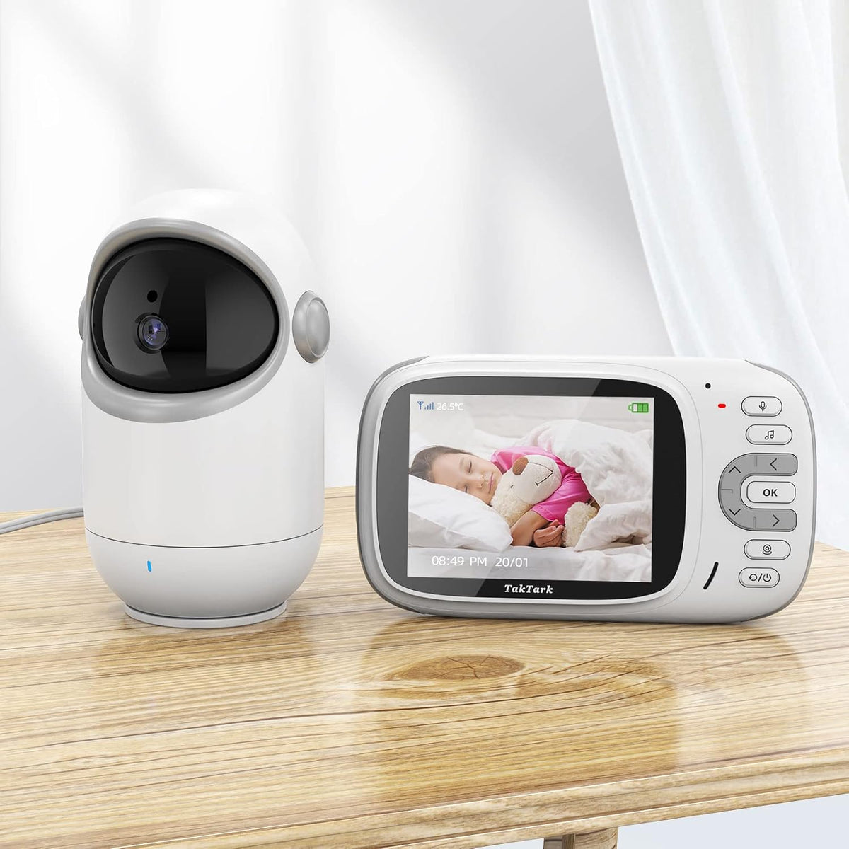 3.2 Baby Monitor with Camera and Audio No WiFi W3832