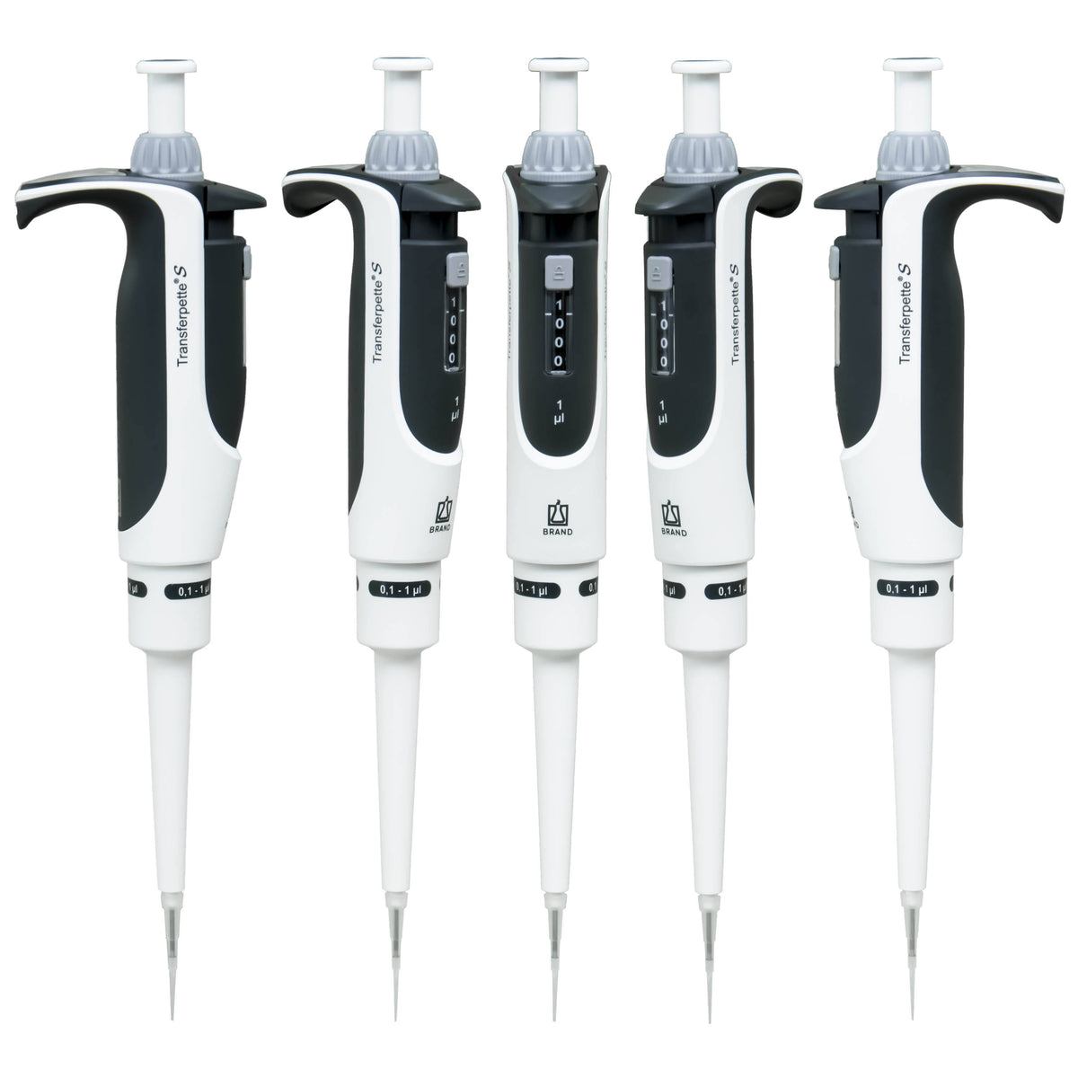 Single Channel Adjustable Volume Pipette 0.1-2.5ul D45840