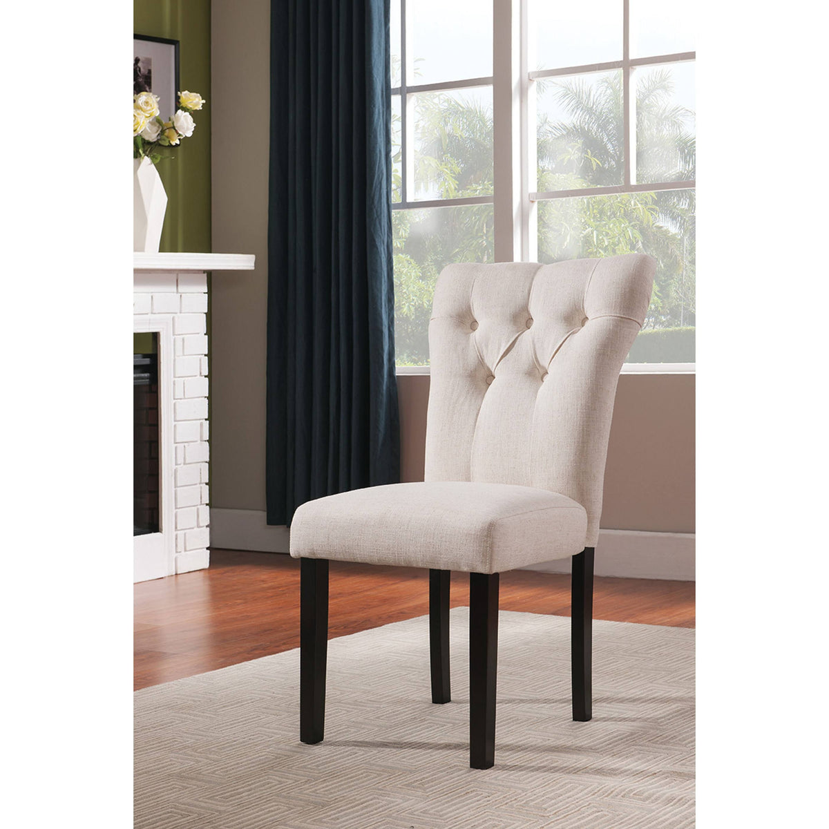Espresso Brown Side Chair - 2 count I83755
