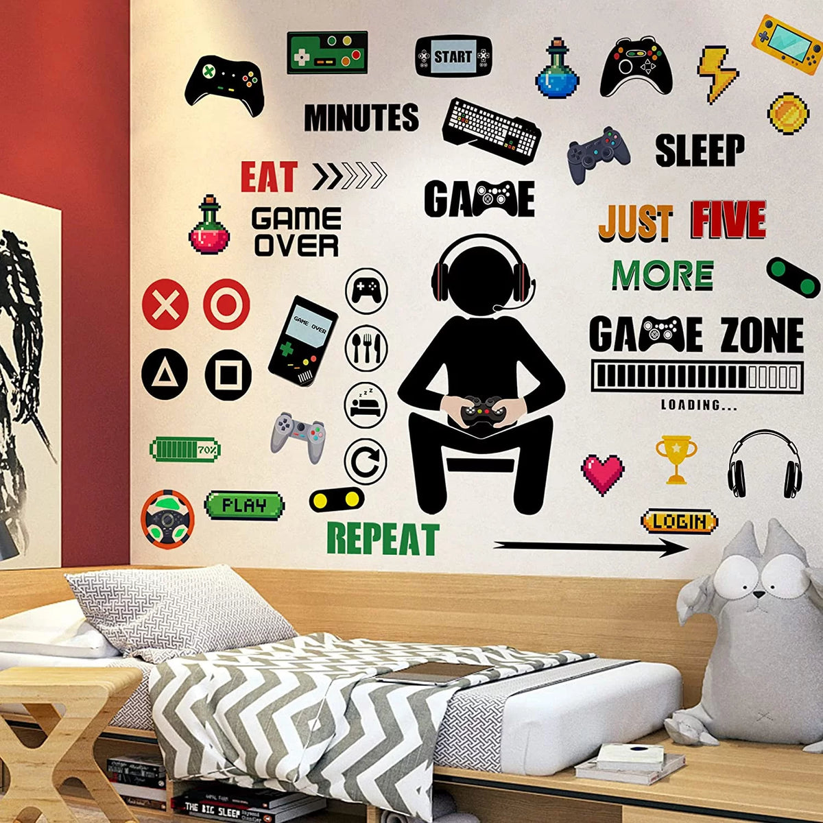 Glow in The Dark Wall Decals O750