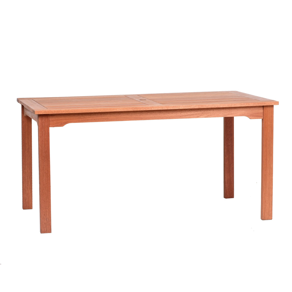 Solid Wood Rectangular Patio Dining Set R341