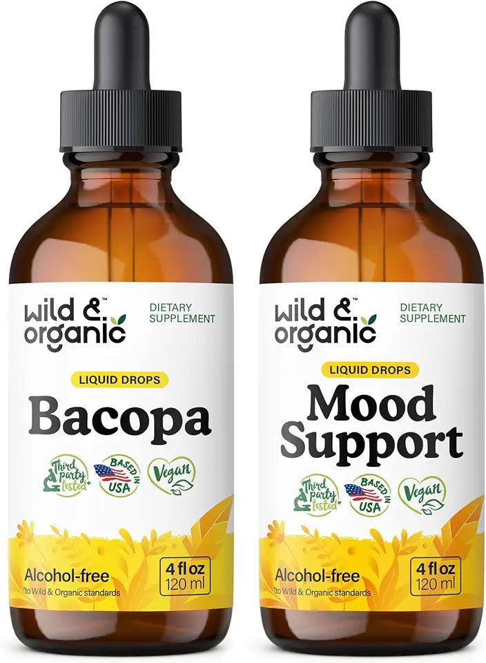 Bacopa Tincture 4 fl oz & Mood Support Tincture 4 fl oz G27377