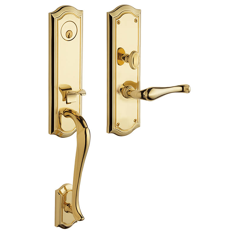 Left Hand Dummy Entrance Handleset Trim Set with Oil Rubbed Bronze Y85016