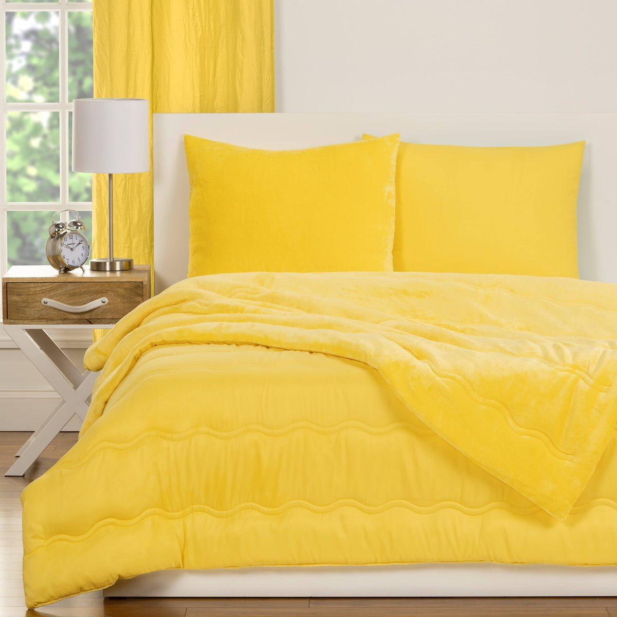 3-Piece Fleece Comforter Set K20628