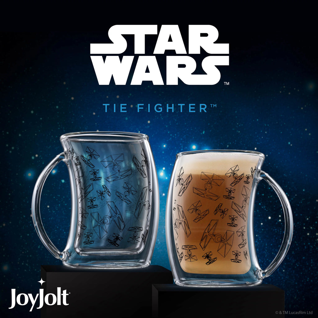 Double Wall Glass Mugs Set of 2 X6237