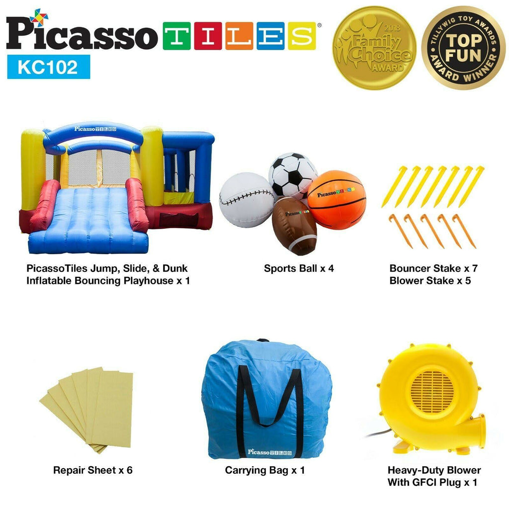 Inflatable Bouncer Jumping House with Slide E1369