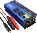 1000W Car Power Inverter DC 12V to 110V AC Converter with Dual AC Outlets and 2.4A Dual USB Ports B49953