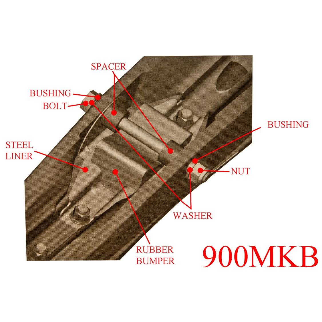 Mounting Kit for Ski-Doo with DSA Suspension C611