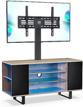 Walnut TV Stand with Mount for 32-70 inch TVs O7042