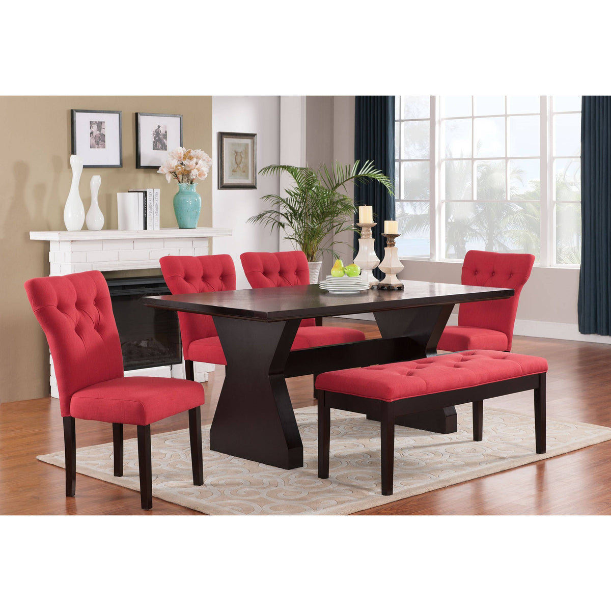 Espresso Brown Side Chair - 2 count I83755