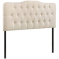 Ivory King Tufted Panel Headboard P317