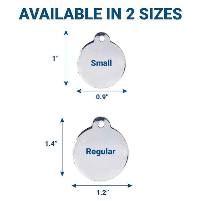 Stainless Steel Personalized Dog & Cat ID Tag F390363