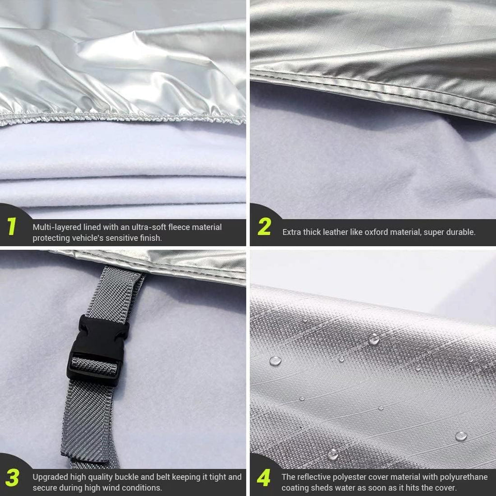 Waterproof 6 Layers Outdoor Full Exterior Car Cover M842
