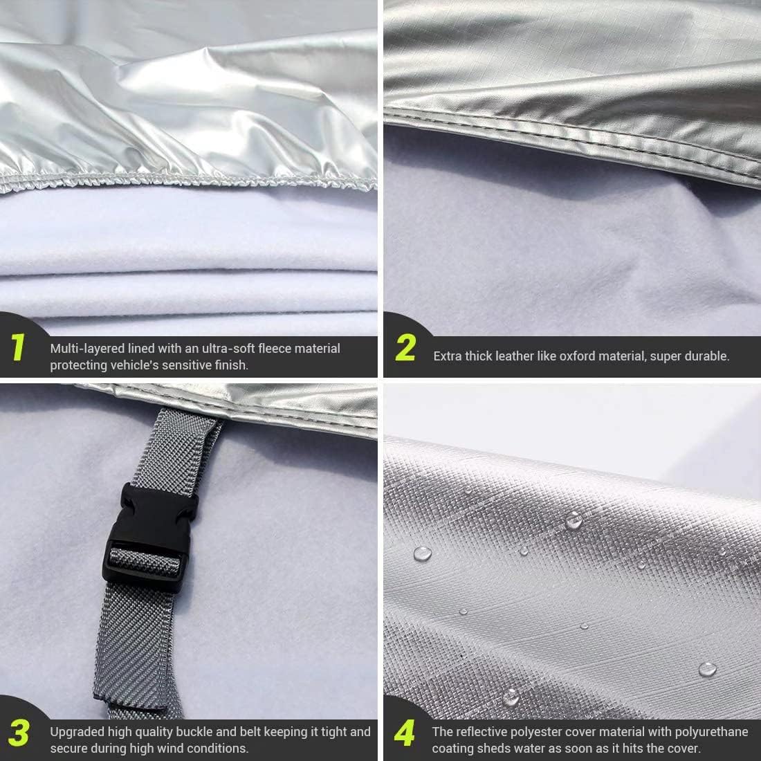 Waterproof 6 Layers Outdoor Full Exterior Car Cover M842