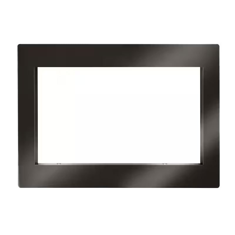 Black Stainless Steel Microwave Trim Kit S608911