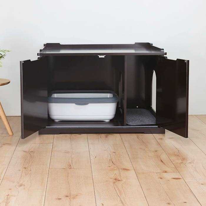 Wooden Pet House XL and Litter Box O158816