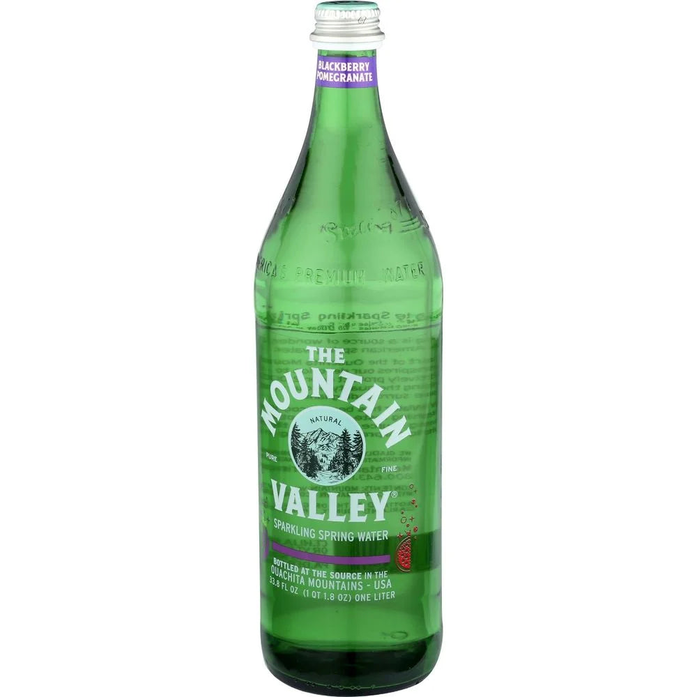 Blackberry Pomegranate Sparkling Water, 1 Liter, 12 per Case S4659