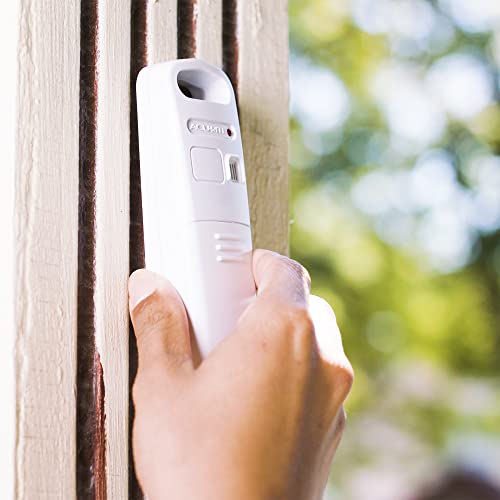 White Wireless Temperature and Humidity Sensor C11148