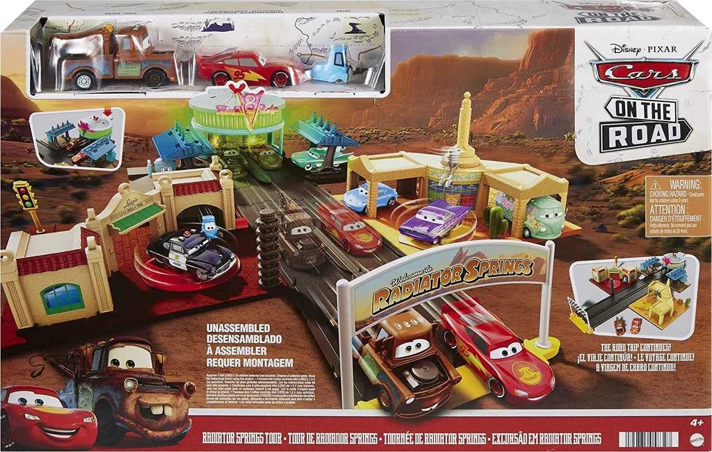 Cars On The Road Radiator Springs Tour Playset S789095