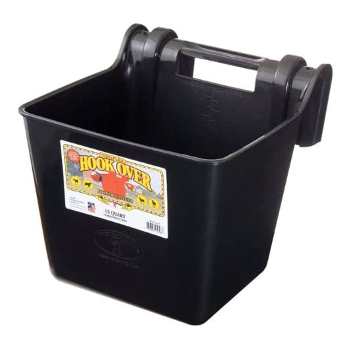 15 qt. Mountable Plastic Hook Feeder, Black (6 Pack) N787248