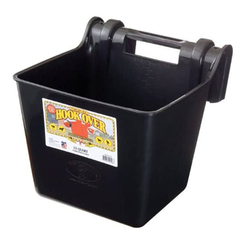 15 qt. Mountable Plastic Hook Feeder, Black (6 Pack) N787248