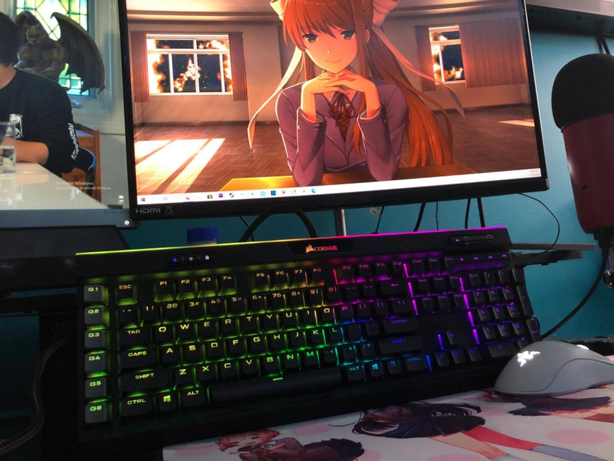 Mechanical Gaming Keyboard Cherry MX Blue W738739