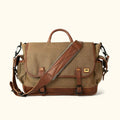 Waxed Canvas Messenger Bag T5523