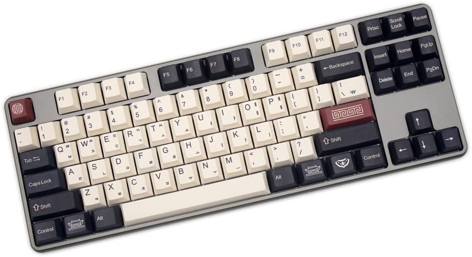 138 KEYS PBT Dye-Sublimated Cherry Profile Keycaps Q542