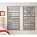Cordless Room Darkening Faux Wood Blinds 68.25 in. W x 64 in. L E5990