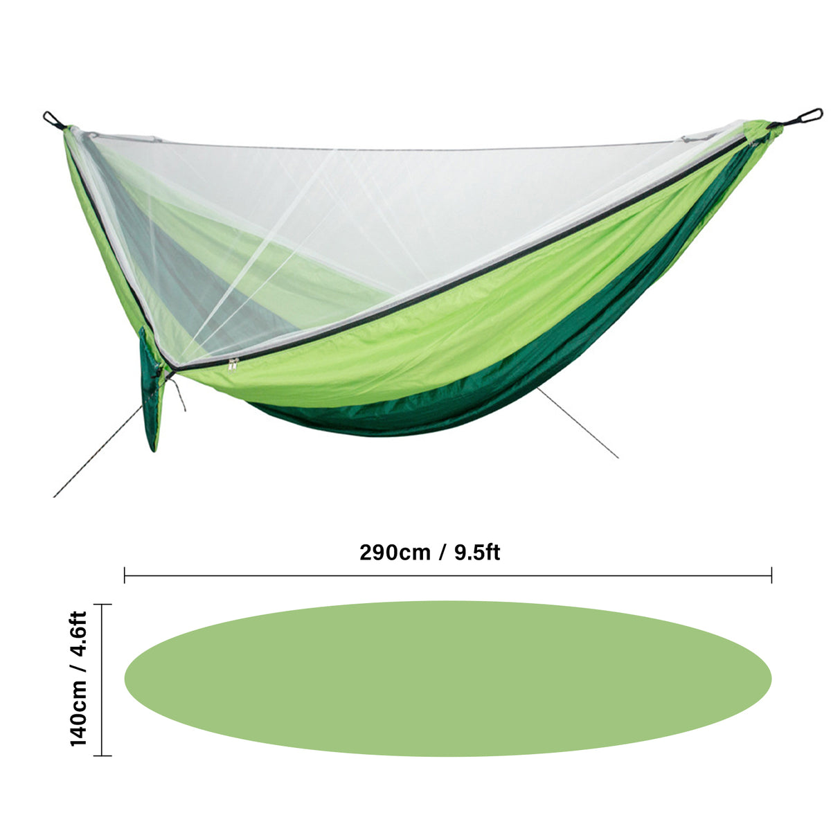 Portable Hammock with Mosquito Net D54377