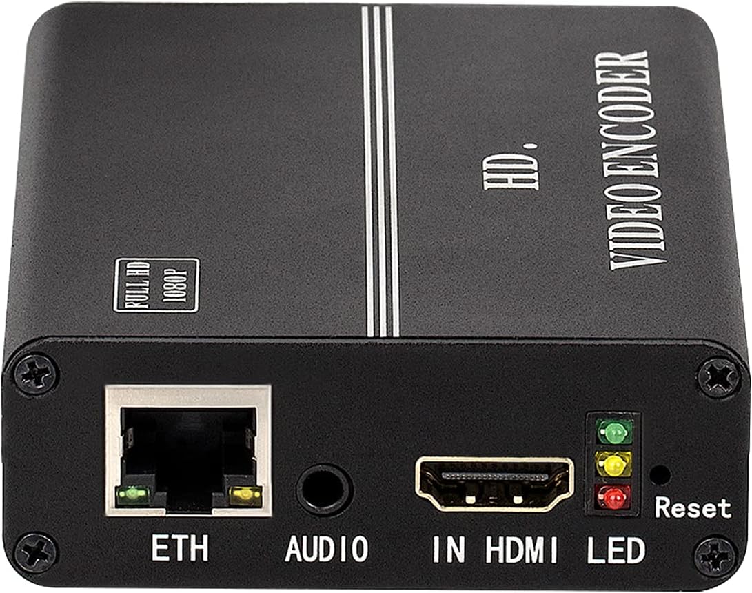 H.264 HDMI Encoder Video Encoder IPTV Encoder LAN 1080P@30 fps Support SRT RTMP RTSP RTMPS HLS HTTP UDP Multicast Unicast K5259