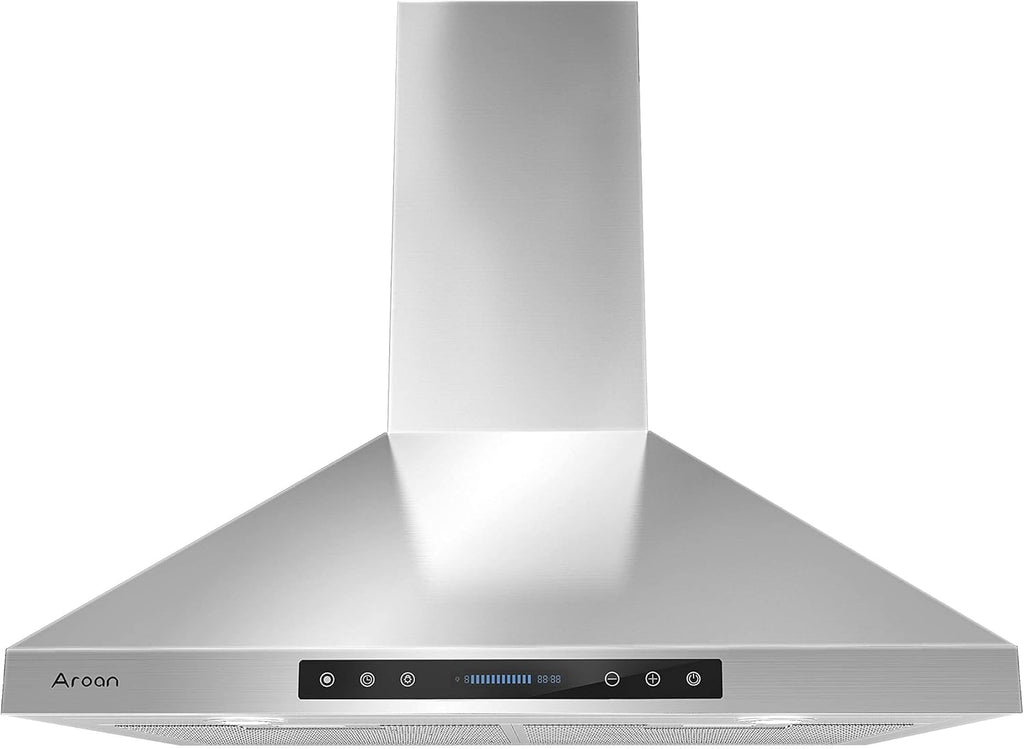 30 Inch 780CFM Stainless Steel Wall Mount Range Hood with Ducted/Ductless Convertible Duct J5979