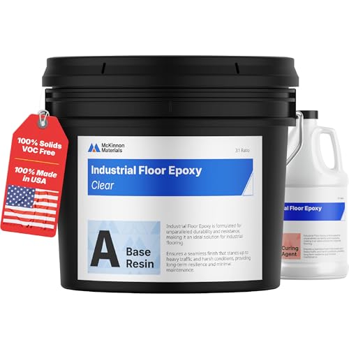 2.5 Car Garage 4 Gallon Epoxy Resin Concrete Coating Kit S624