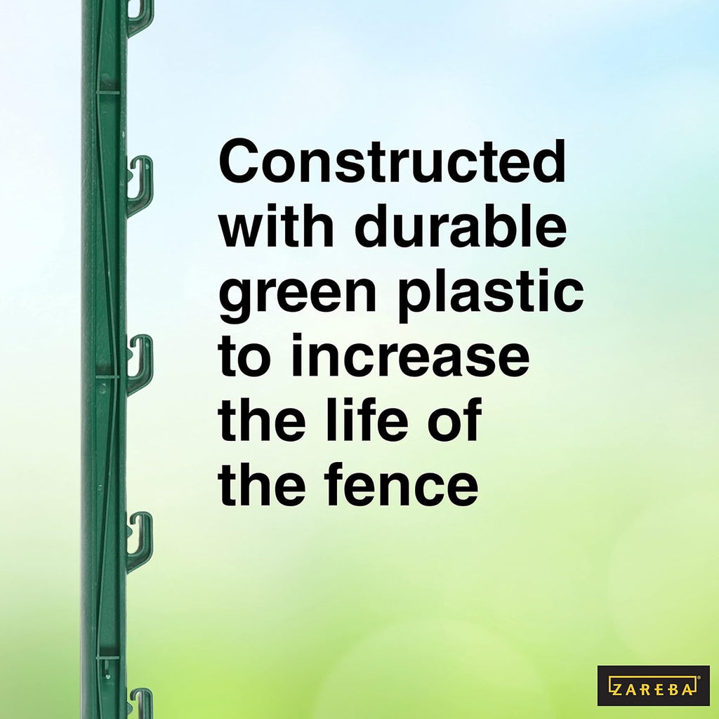 Green Garden Post for Fence (25 Pack), 30" Pack of 2 D32958